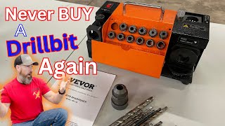 Vevor drill bit sharpener review and demo