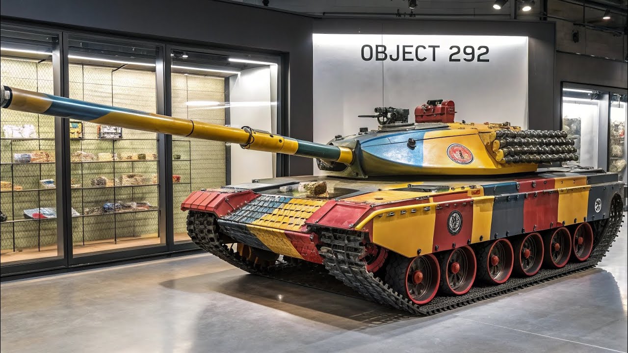 "Объект 292 (Object 292) — секретный советский танк с пушкой 152 мм ...