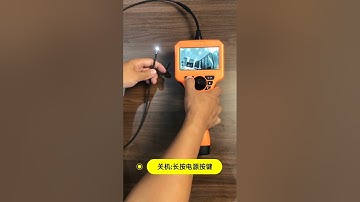 New product handheld industrial videoscope with 360 degree joystick rotation