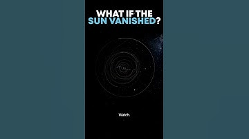 What if the Sun Disappeared? 🌞
