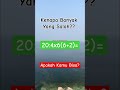 KENAPA BANYAK YANG SALAH? 20:4×6(6+2)= #viralvideo #video #viralshorts #shortsfeed #shorts