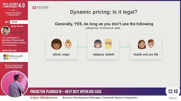 [DSC 4.0] A new way to profit: Predictive analytics and dynamic pricing - Srdjan Mladjenovic