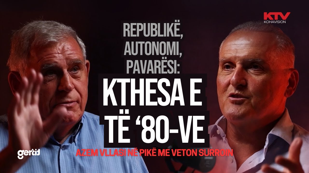 Republikë, Autonomi, Pavarësi: kthesa e të ‘80-ve | Azem Vllasi në Pikë me Veton Surroin | Pjesa II