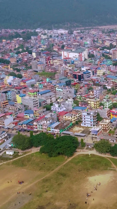 HETAUDA  GREEN CITY HUPRA CHAUR AERIAL VIEW