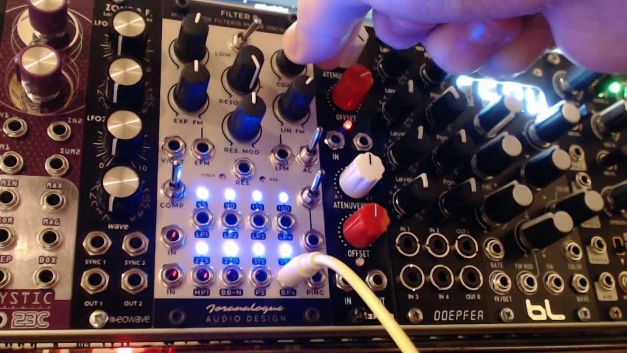 Demonstration of Filter Self Oscillation - YouTube