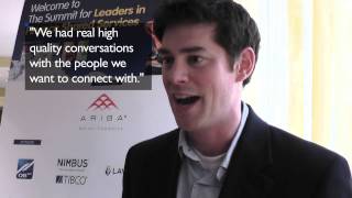 Joe Hyland on the Summit for Leaders in Finance Shared Services