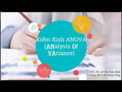 Video Bài số 4: Phân tích phương sai - ANOVA - lý thuyết - youtube