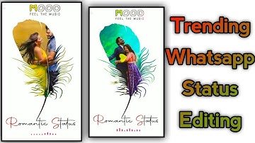 Trending whatsapp status | Video editing in Kinemaster | leaf whatsapp status editing tutorial