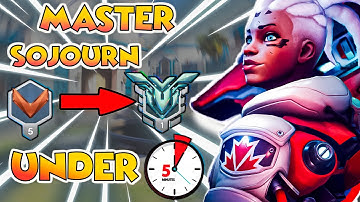 MASTER Sojourn under 5 MINUTES - Overwatch 2 Guide