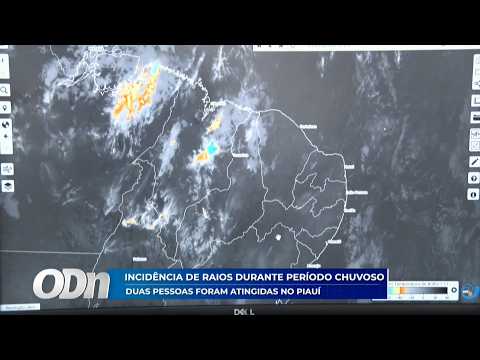 Incidência de raios durante período chuvoso: Duas pessoas foram atingidas no Piauí 18 02 2026