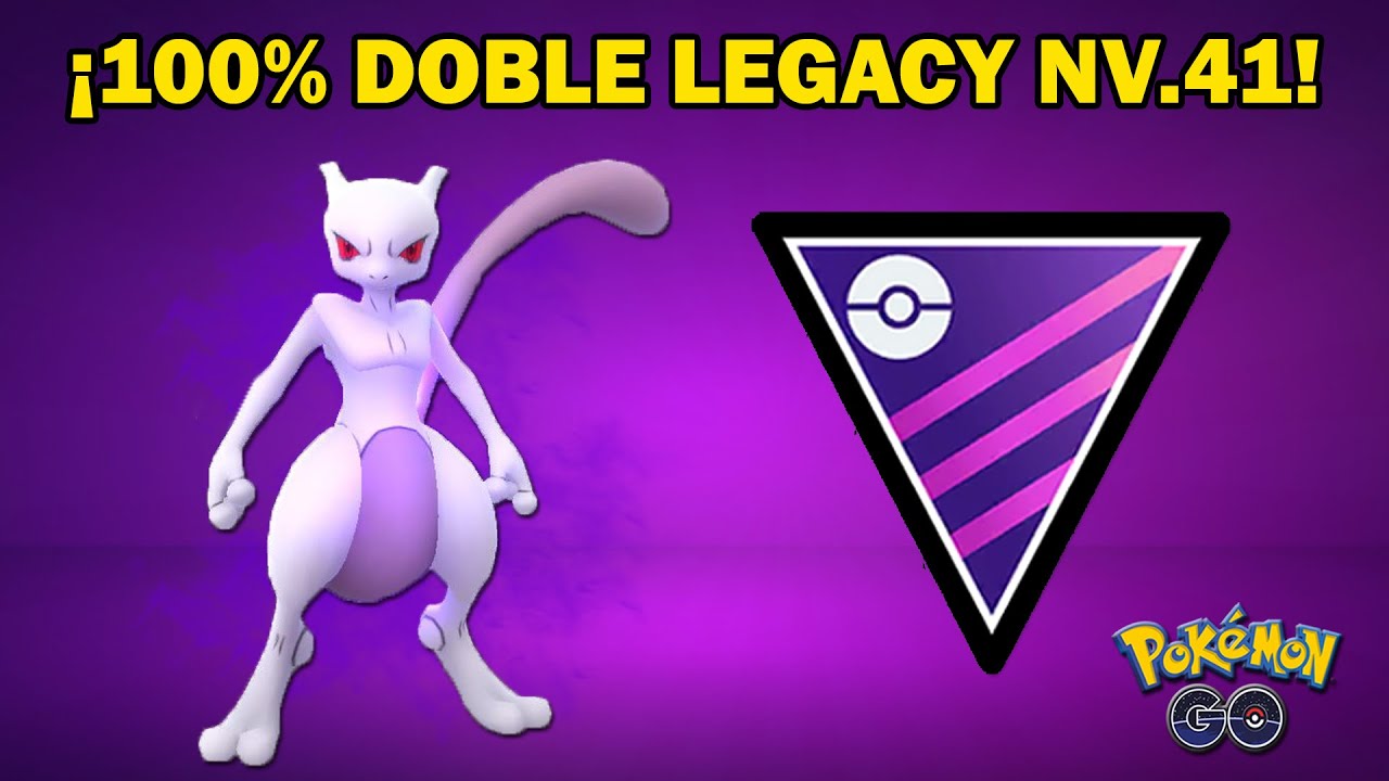 MEWTWO 4.000 CP COM DUPLO ATAQUE LEGACY - POKEMON GO