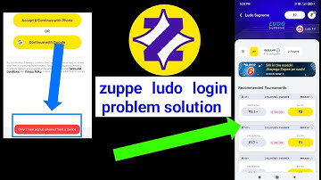 zupee ludo login problem solution | zupee ludo sign up problem