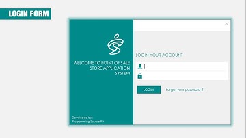 How to Customize POS Login Form Design Using C#