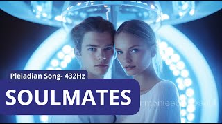 SOULMATES- Pleiadian song- 432hz #healingmusic #meditationmusic #pleiadians  #soulmates #432hz screenshot 4