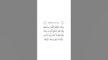 سورة النساء ١٥٤