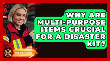 Why Are Multi-purpose Items Crucial For A Disaster Kit? - Inside the Firehouse