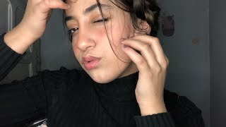 ARABIC ASMR my face is plastic+hands mouvements +kisses,mouthsounds help you sleep وجهي من البلاستيك