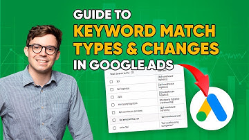 Guide to Keywords Match Types in Google Ads