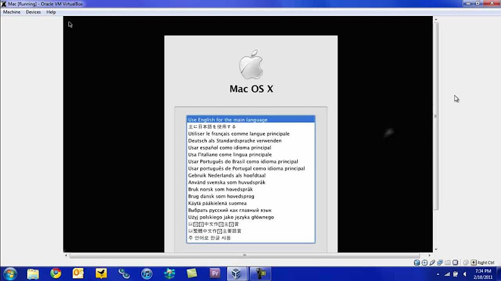 How to Run Mac OS X 10.6 within Windows