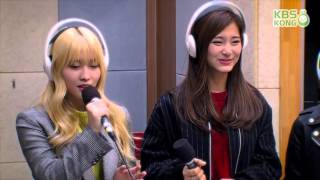 151030 슈키라 TWICE(트와이스)_우아하게(Like OOH-AHH) @ Super Junior's Kiss the Radio