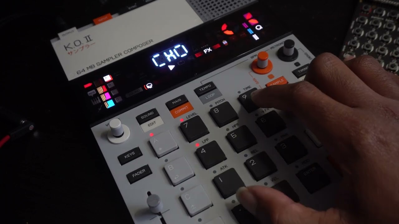 Teenage Engineering EP-133 K.O. II Sampler Composer - Page