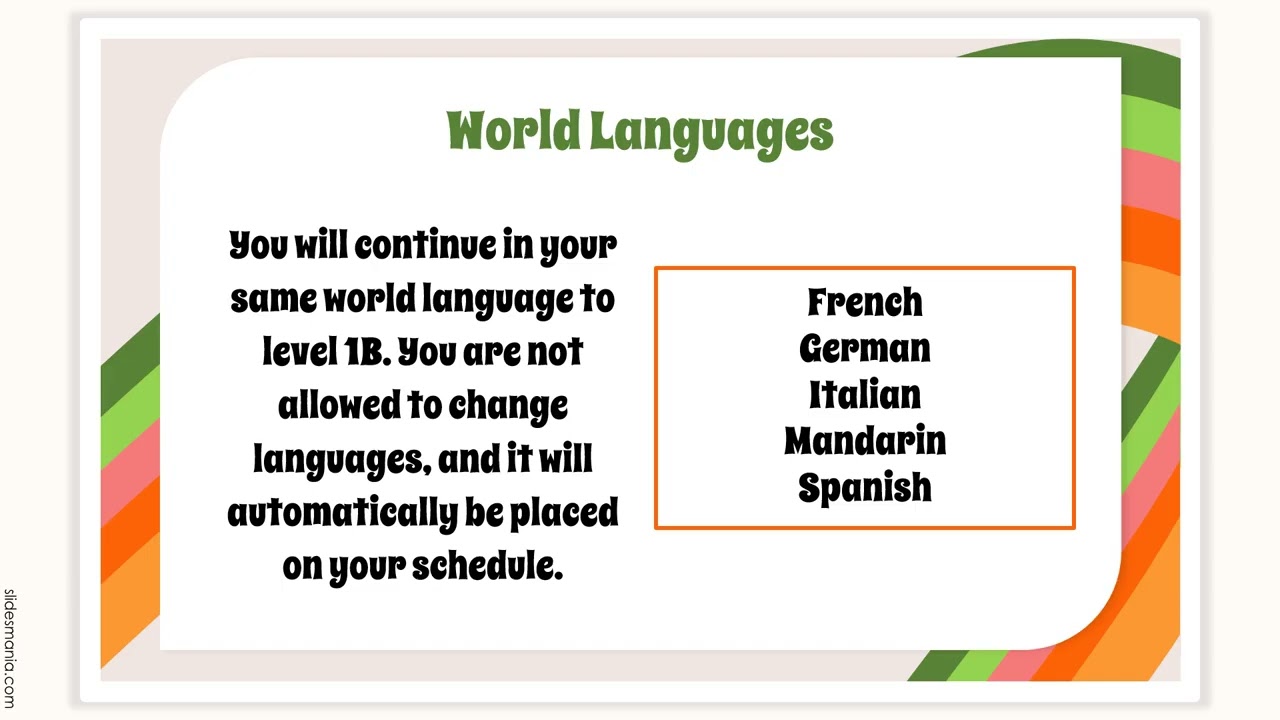 Rising 6th Grade Scheduling Video