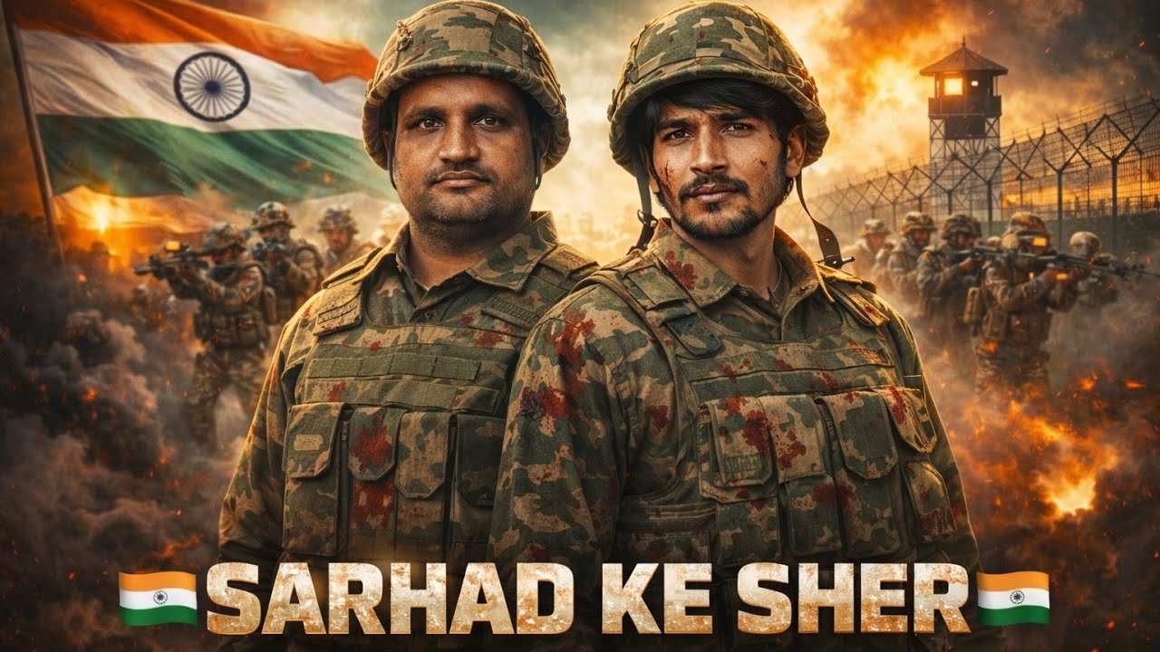 Sarhad Ke Sher 🇮🇳 | Harsh Rakhi Dharmbir | Deshbhakti Haryanvi Song 2026 | Indian Army Special Song