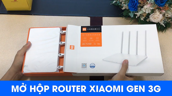 Xiaomi router gen 3 đánh giá