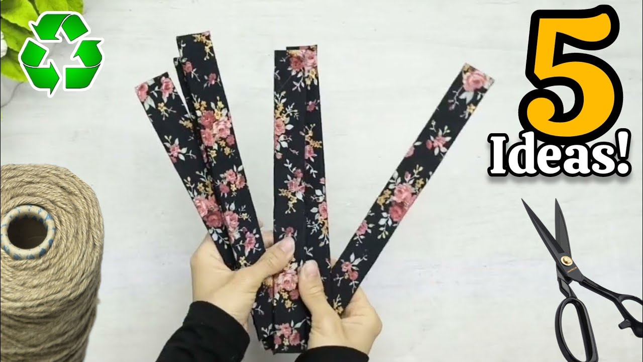 Super Beautiful but Low-Cost! 5 Best DIY Space-Saving Craft Ideas from Waste Material ♻️DIY _Basket