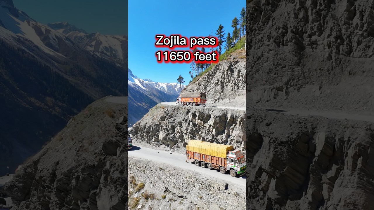 Indian truck life - zojila pass to Leh Ladakh