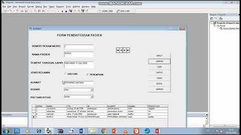 MEMASUKKAN PERINTAH DI COMMAND BUTTON
