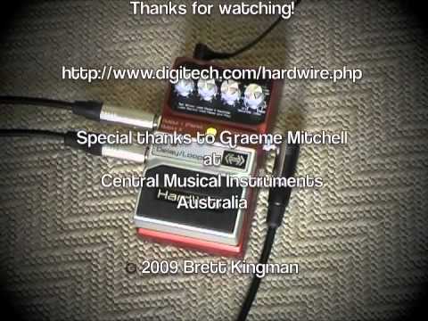 Hardwire DL-8 Delay/Looper: Just the looper bit. - YouTube