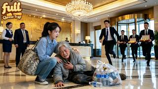 No One Saved The Dying Beggar—Only A Poor Girl Helped Her! She Was CEO’s Mother!Fate Change!