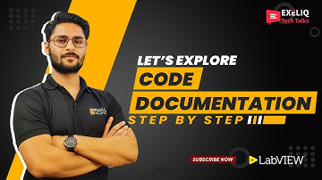 LabVIEW Code Documentation Like A Pro | Beginner Course by Exeliq Tech Solution [2025 Guide]