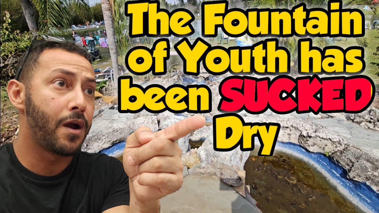 The Fountain of Youth has run out of magic...Stump Pass Beach State Park was AMAZING!