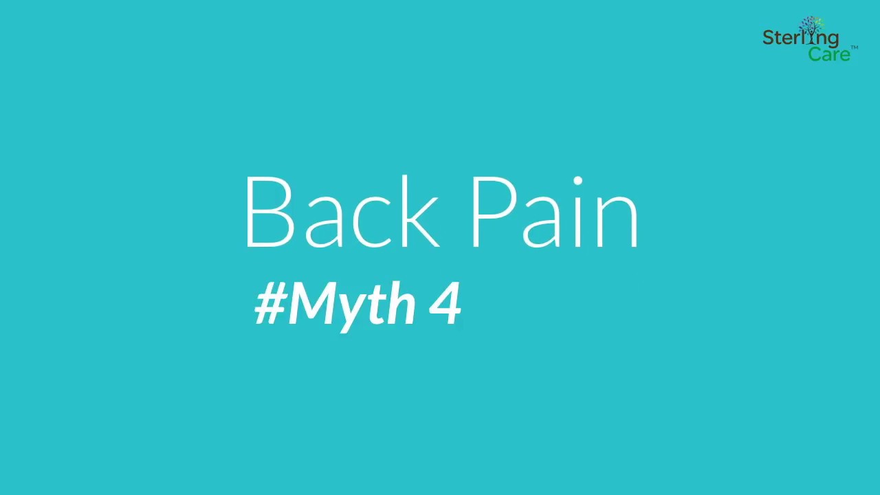 Back Pain - Myth 4 - YouTube