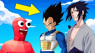 I UPGRADE This Wobbler Into VEGETA AND SASUKE! - TABS Unit Creator