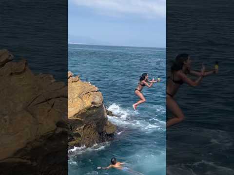 It’s Peak Summer #spain #travel #marbella #cliffjump #mediterranean #sea #beach #manilva #summer