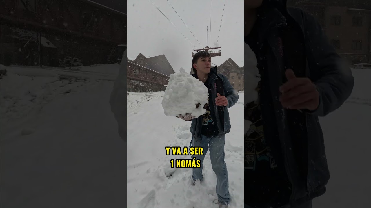 COMPROBANDO MITOS #vlog #nieve