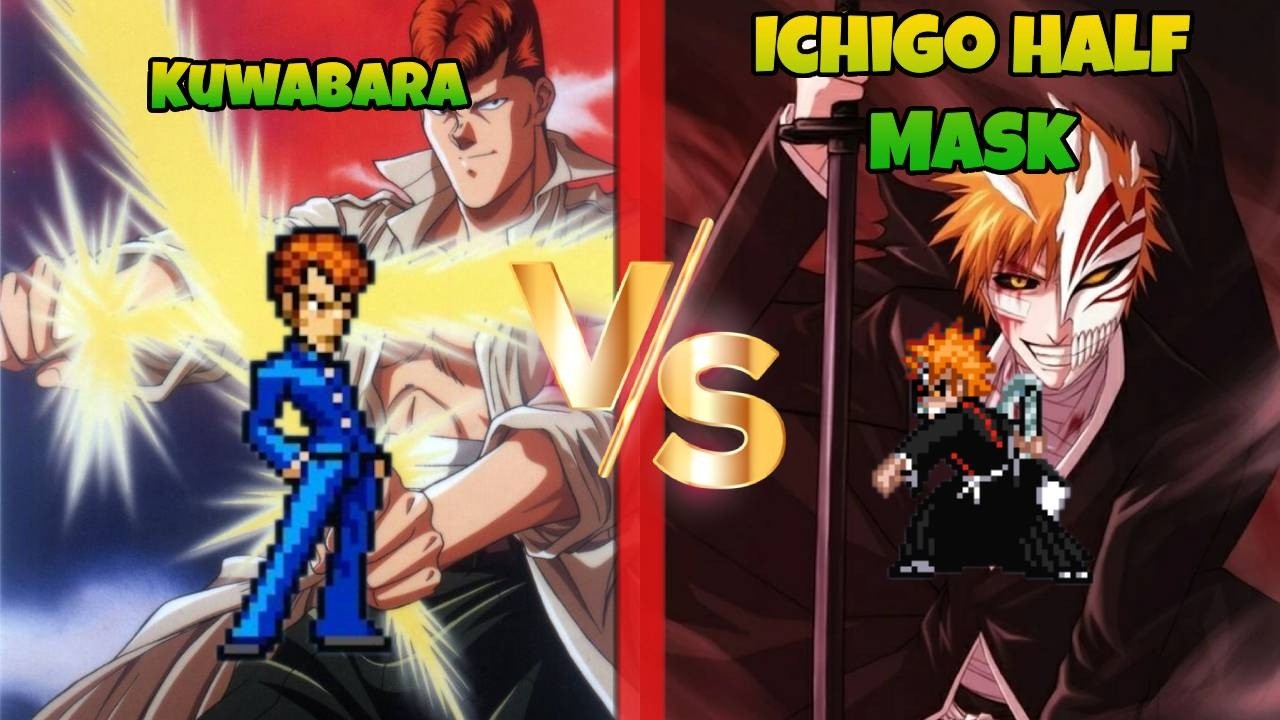 Jump Force MUGEN Kuwabara vs Ichigo Half Mask