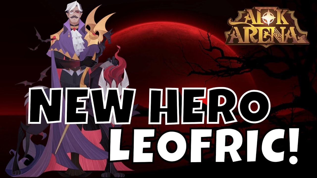 LEOFRIC IS SUPPORT WITH CRAZY SKILLS! [AFK ARENA[