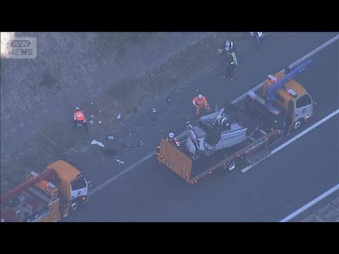 山陽道上り 2カ所で多重事故 あわせて21人が軽いけが 東広島市(2025年