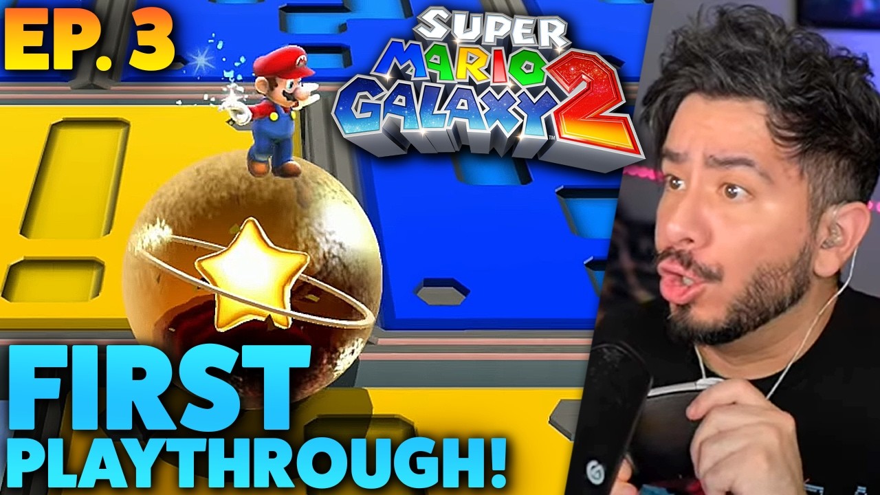 Super Mario Galaxy 2 FIRST PLAYTHROUGH - Episode 3