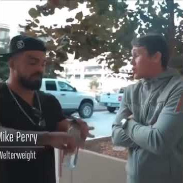 Mike Perry and Darren till heated conversation