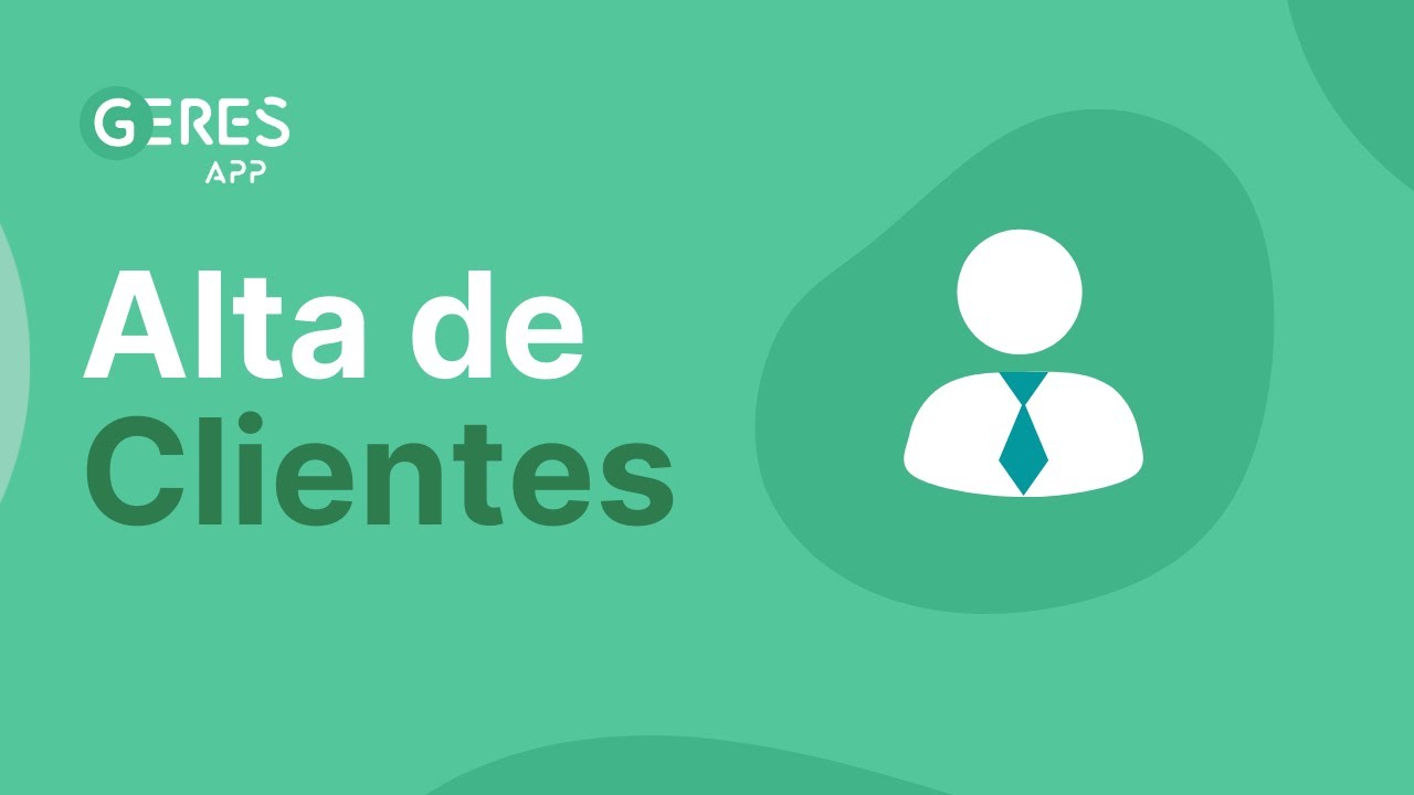 ¿Cómo dar de alta clientes? YouTube ¿Cómo dar de alta clientes? YouTube