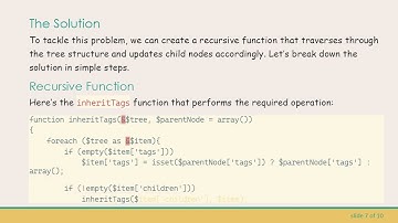 How to Copy Array Values from Parent to Children in PHP Arrays