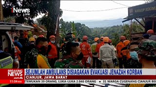 Hari ke-4 Evakuasi Korban Gempa Cianjur, Ambulans Disiagakan #BreakingNews 25/11