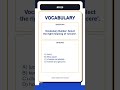 Vocabulary Builder | Vocabulary Builder: Select the right meaning of 'si… | English Words Practice