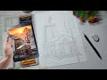 How To Draw Kedarnath Mandir, Kedarnath Temple Drawing, Outline Tutorial 🔱😍