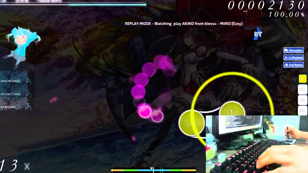 osu! - AKINO from bless4 - MIIRO + DT FC